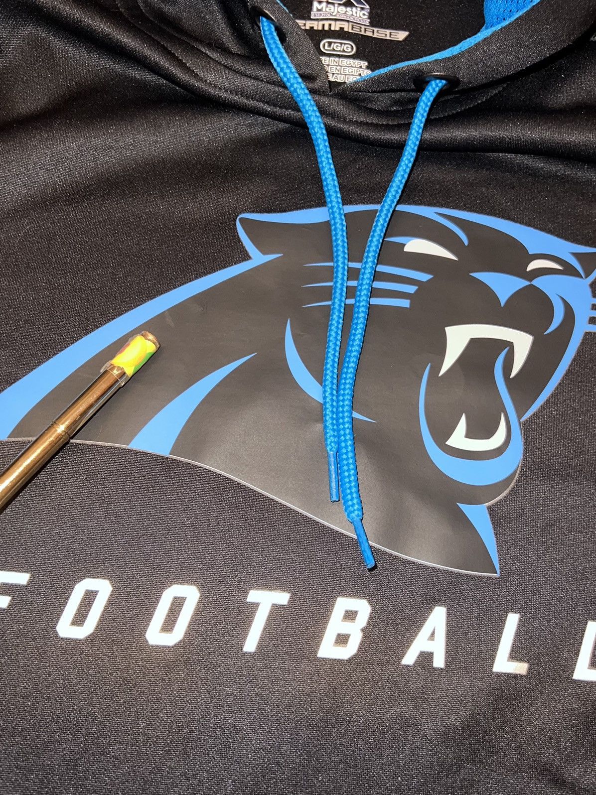 NFL Carolina Panthers Football Official Pullover Size US L / EU 52-54 / 3 - 5 Thumbnail