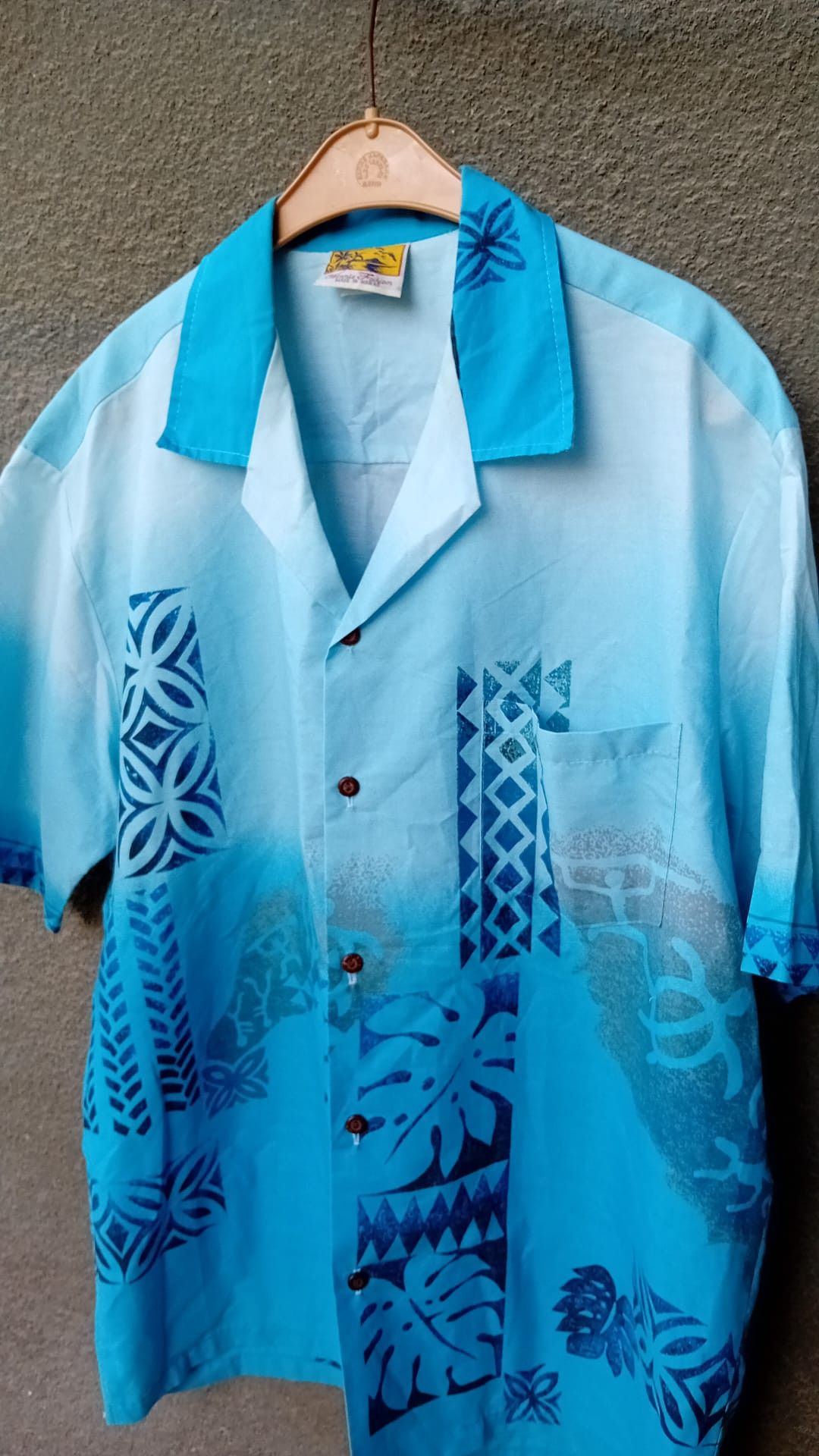 Vintage Winnie Fashion Made in Hawaii Vtg Hawaiian Turtle Shirt XL Size US XL / EU 56 / 4 - 10 Thumbnail