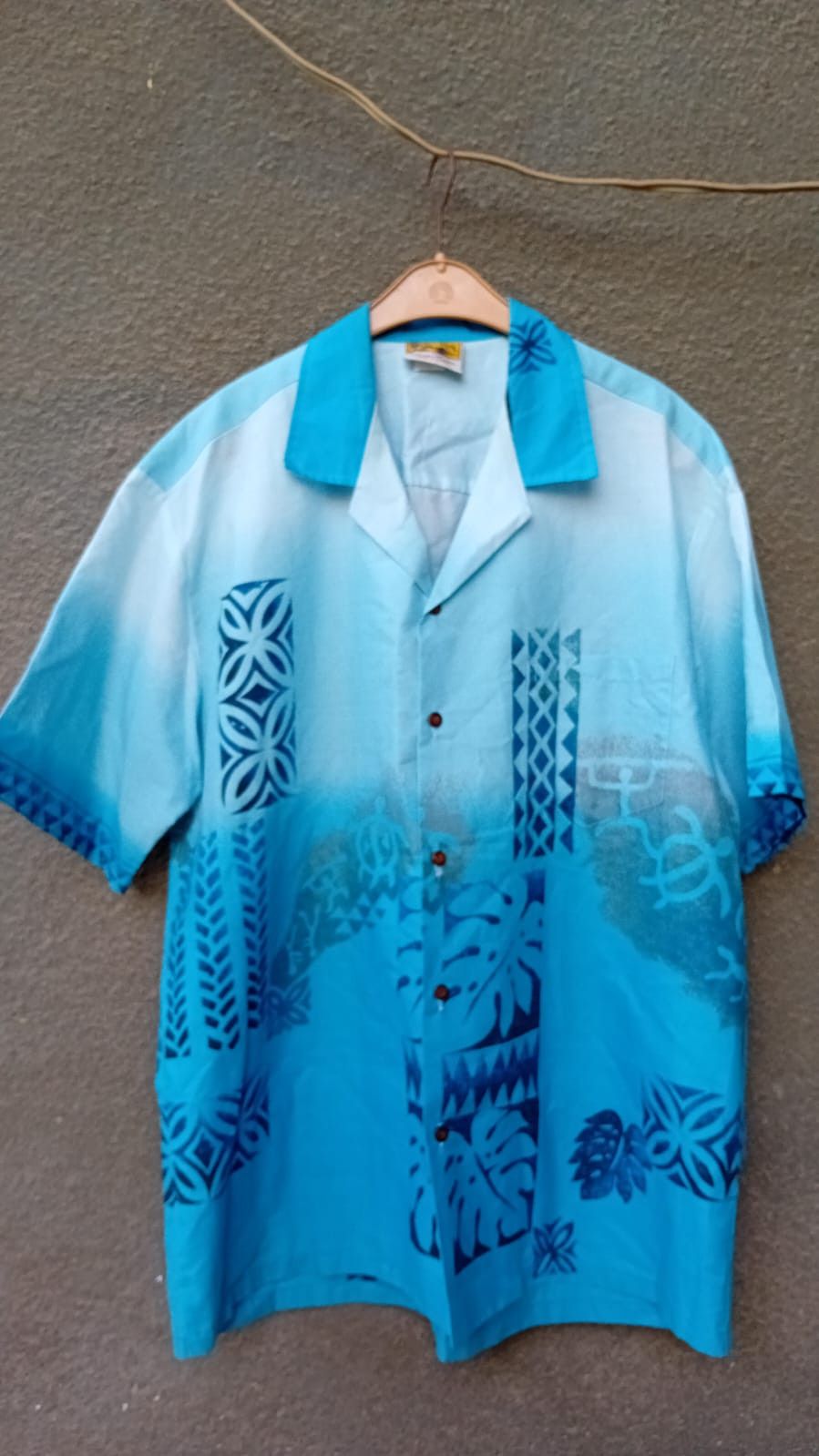 Vintage Winnie Fashion Made in Hawaii Vtg Hawaiian Turtle Shirt XL Size US XL / EU 56 / 4 - 4 Thumbnail
