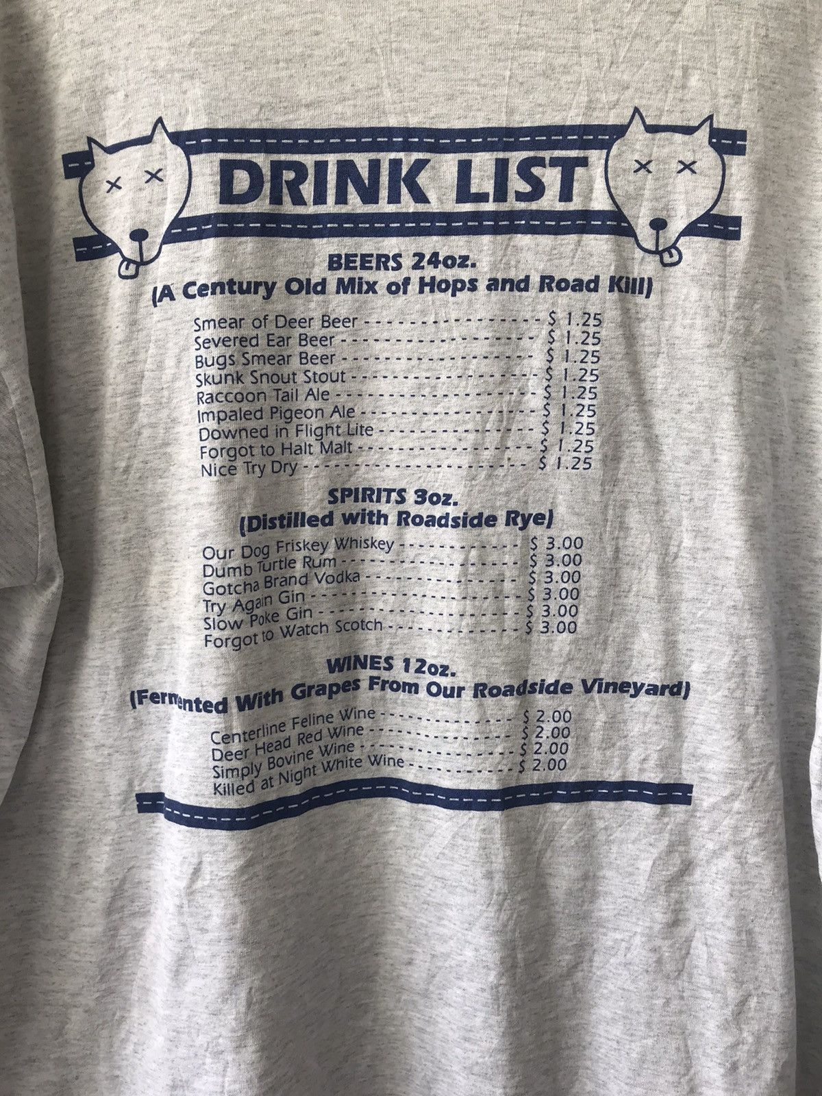Vintage Minnesota’s Finest Road Kill Saloon Pickup Truck Mens Tee Size US XL / EU 56 / 4 - 7 Thumbnail