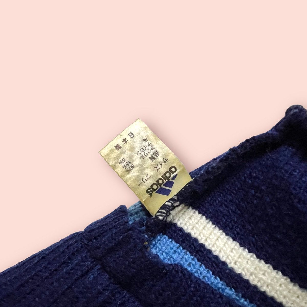 Adidas VINTAGE ADIDAS JAPAN KNITTED BUCKET HAT Size ONE SIZE - 14 Thumbnail