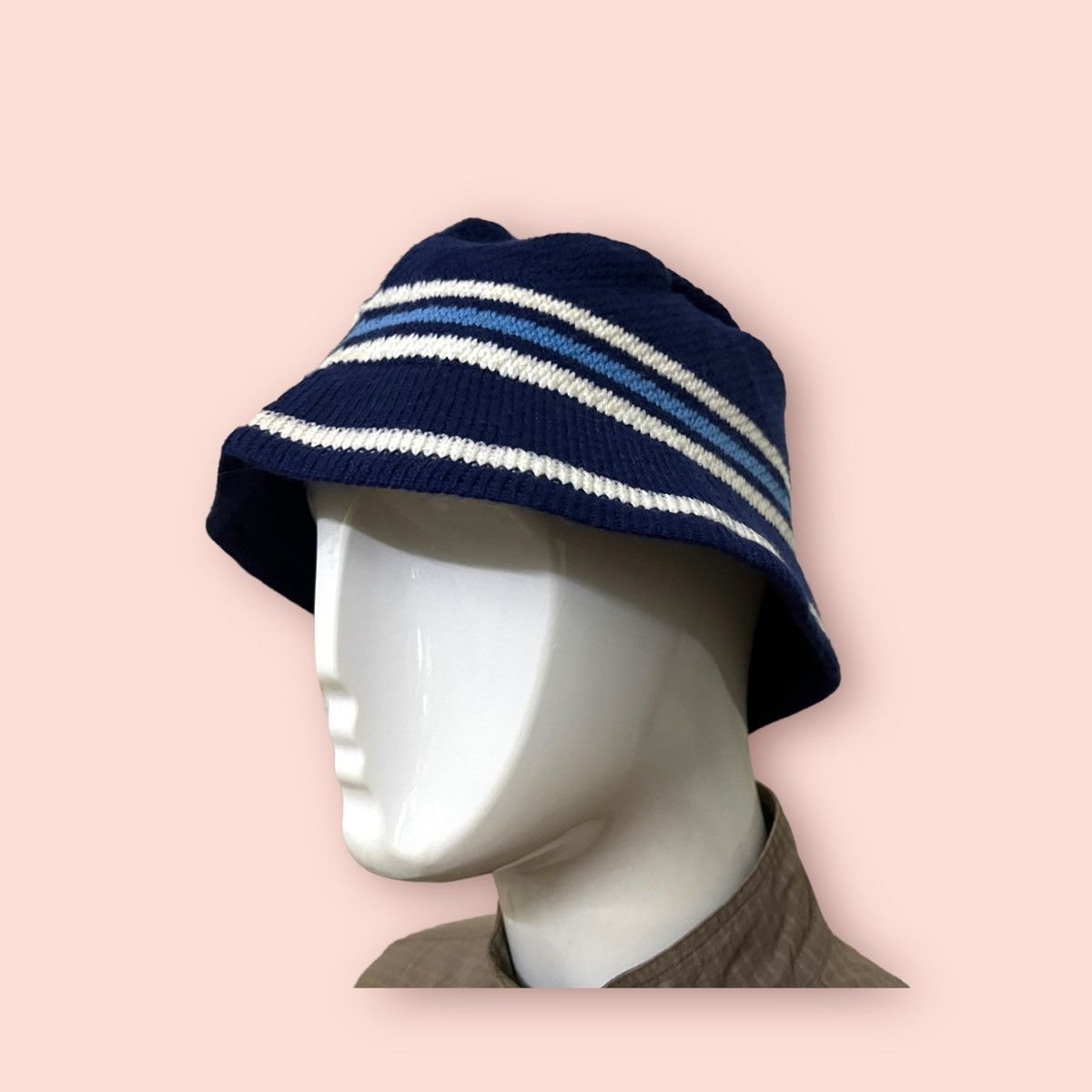 Adidas VINTAGE ADIDAS JAPAN KNITTED BUCKET HAT Size ONE SIZE - 9 Thumbnail