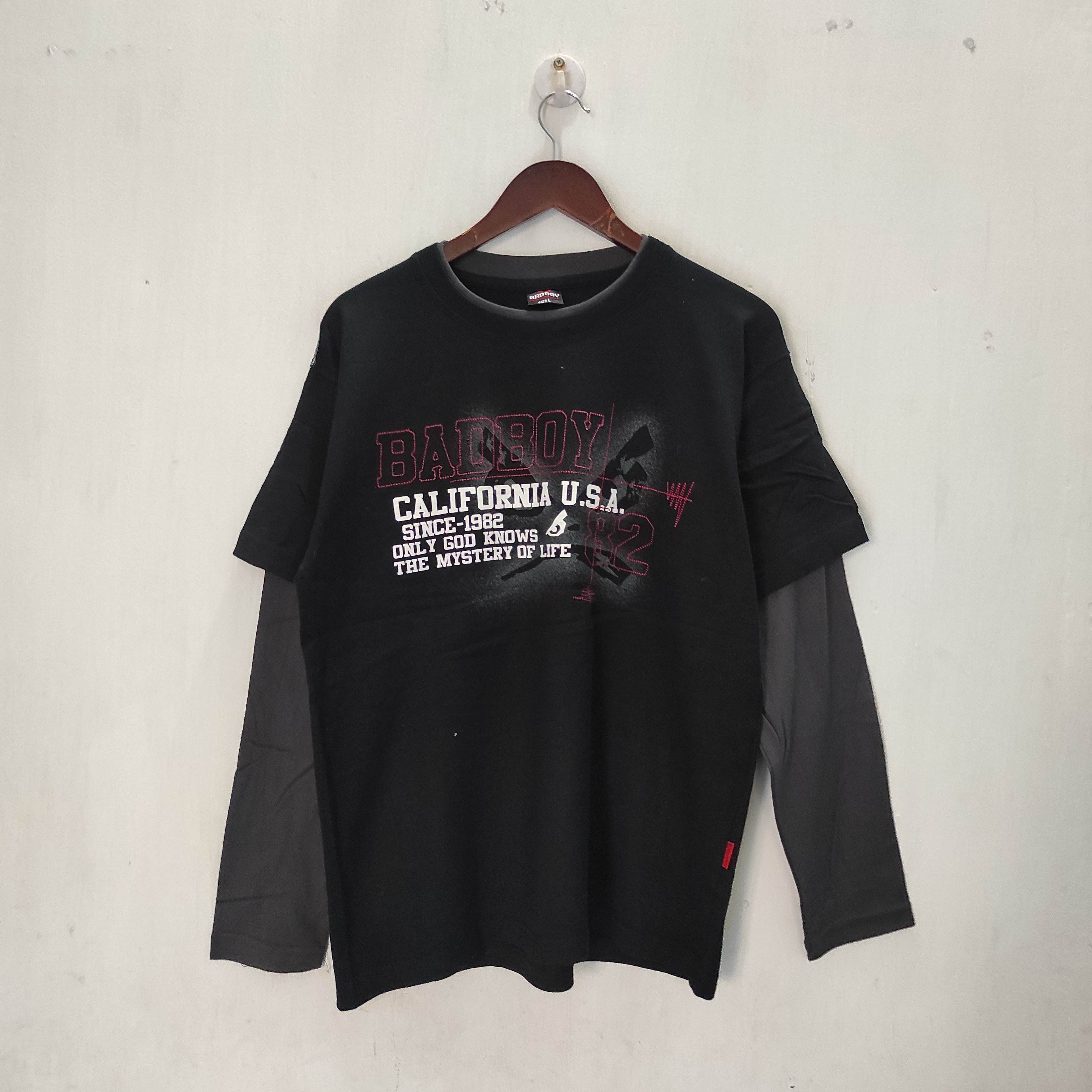 Bundle Bad Boy California USA Poem Shirt 2pcs lgb style