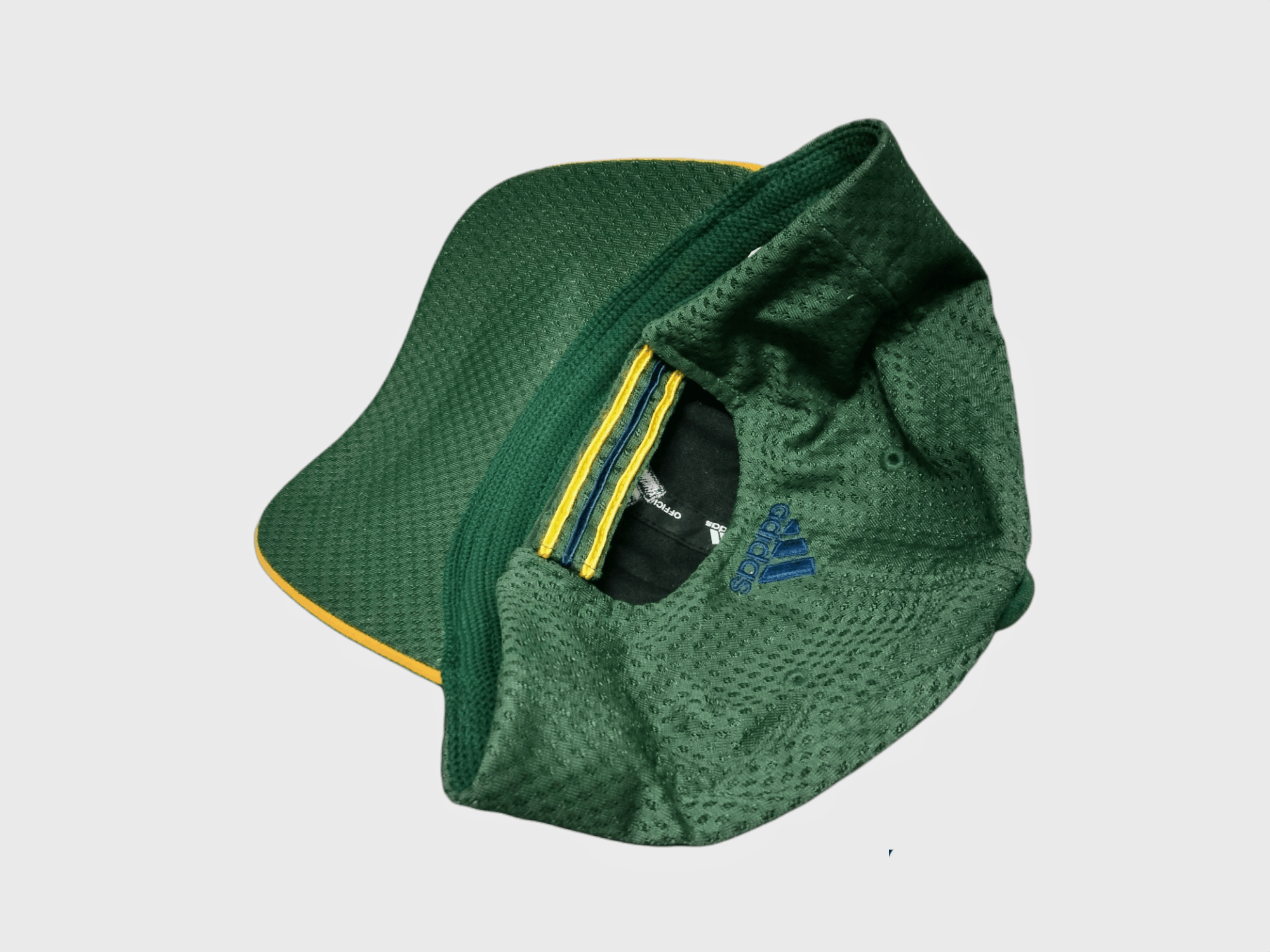 Adidas × Vintage ADIDAS MESH POLYESTER BASEBALL CAP Size ONE SIZE - 11 Thumbnail
