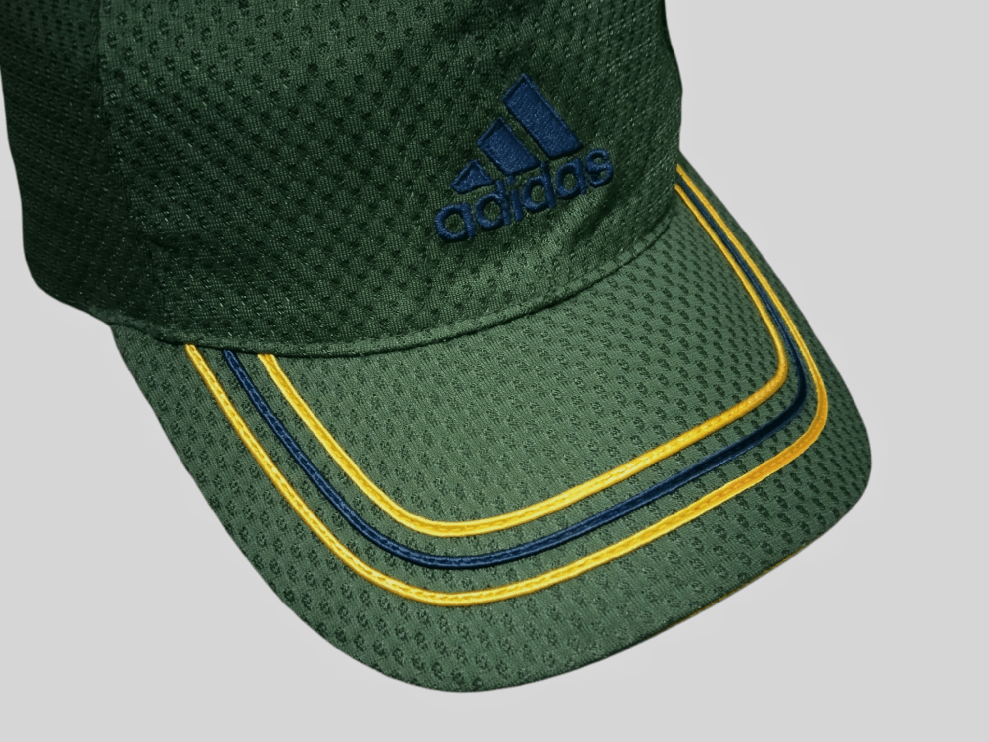 Adidas × Vintage ADIDAS MESH POLYESTER BASEBALL CAP Size ONE SIZE - 9 Thumbnail
