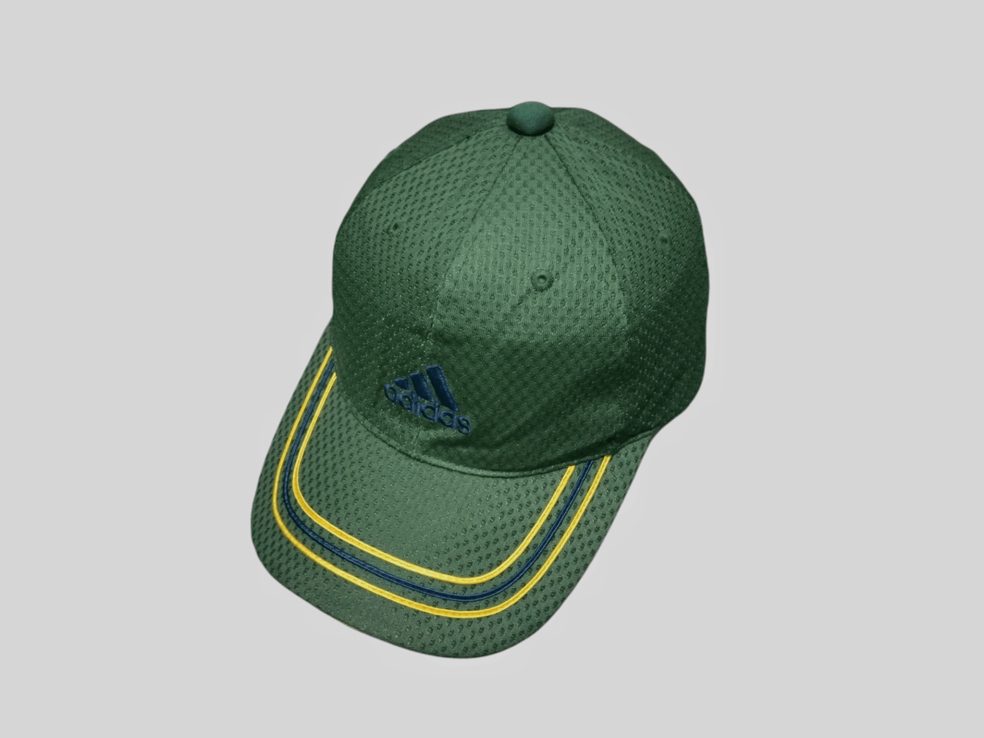 Adidas × Vintage ADIDAS MESH POLYESTER BASEBALL CAP Size ONE SIZE - 4 Thumbnail