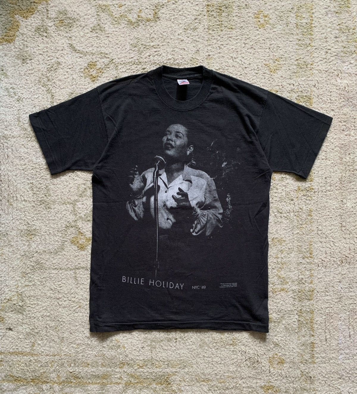 Band Tees × Vintage Vintage Billie Holiday 1990 Jazz Shirt Size US L / EU 52-54 / 3 - 1 Thumbnail
