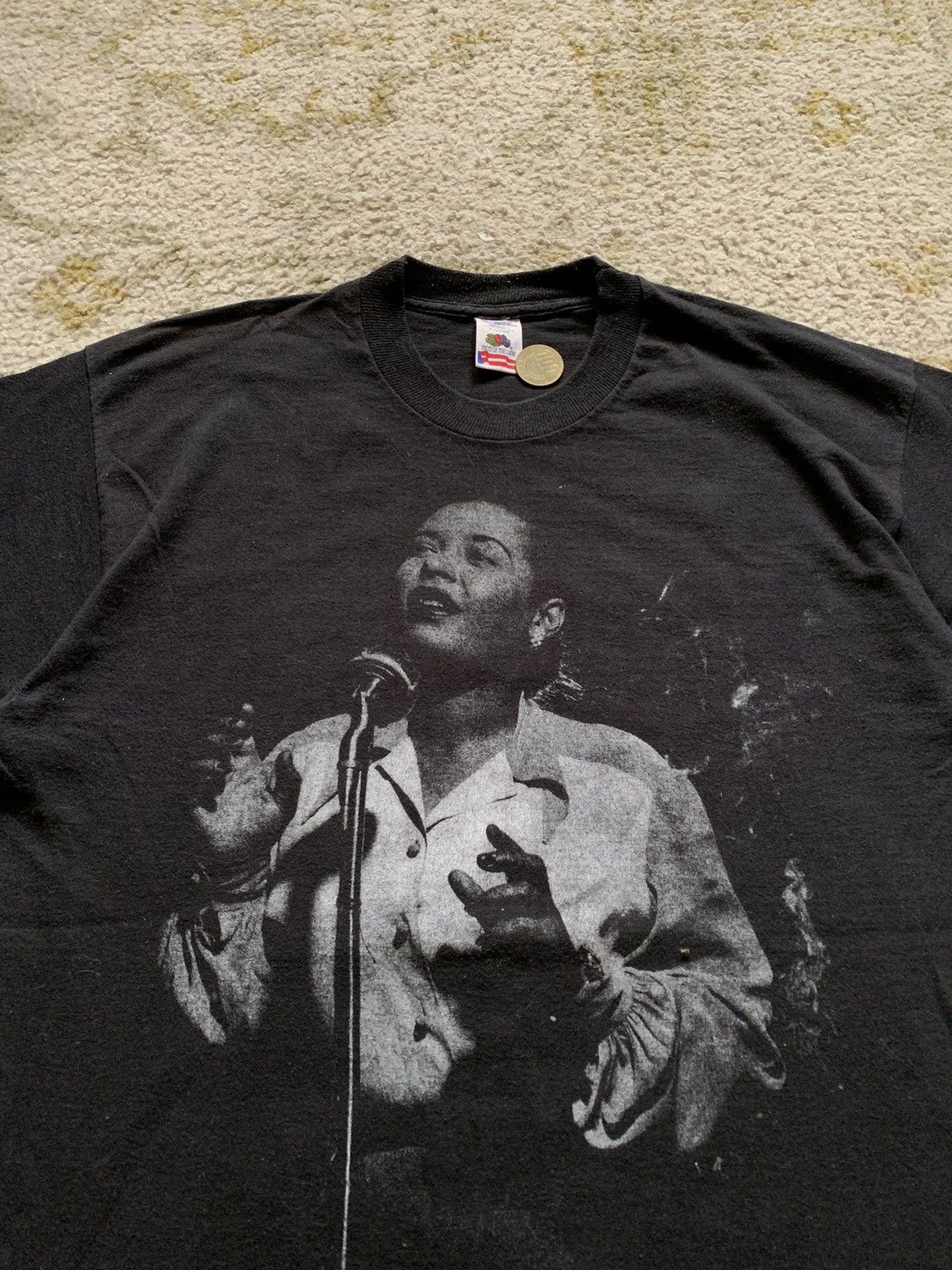 Band Tees × Vintage Vintage Billie Holiday 1990 Jazz Shirt Size US L / EU 52-54 / 3 - 3 Thumbnail