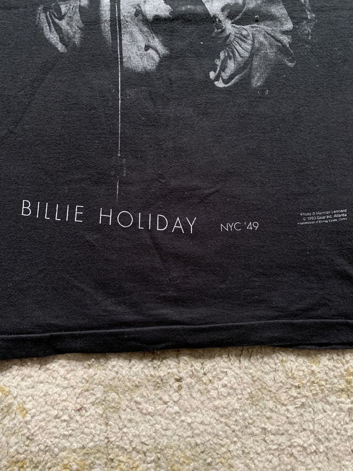 Band Tees × Vintage Vintage Billie Holiday 1990 Jazz Shirt Size US L / EU 52-54 / 3 - 4 Thumbnail