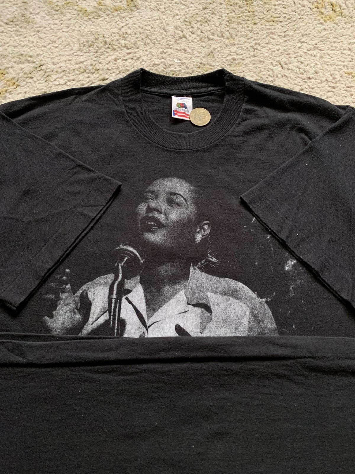 Band Tees × Vintage Vintage Billie Holiday 1990 Jazz Shirt Size US L / EU 52-54 / 3 - 6 Thumbnail