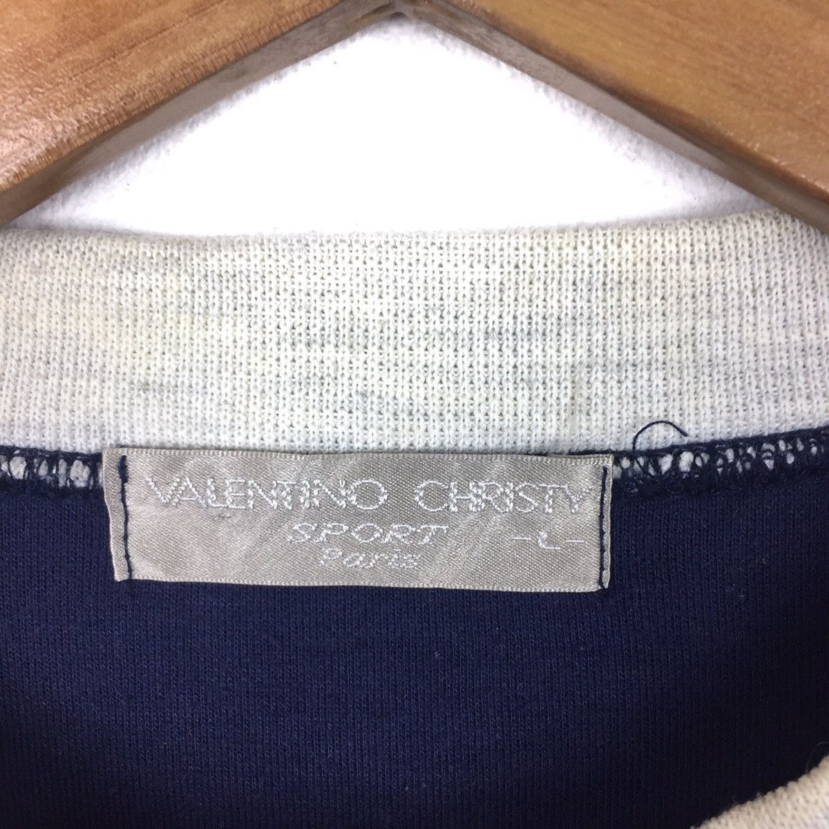 Vintage Valentino christy Sweatshirt Casual Jumper Streetwear Size US L / EU 52-54 / 3 - 3 Thumbnail