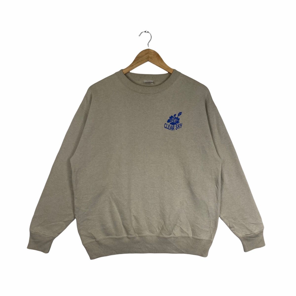 Vintage Vintage CLEAR SKY DECORATION SWEATSHIRT CASUAL JUMPER Size US M / EU 48-50 / 2 - 3 Thumbnail