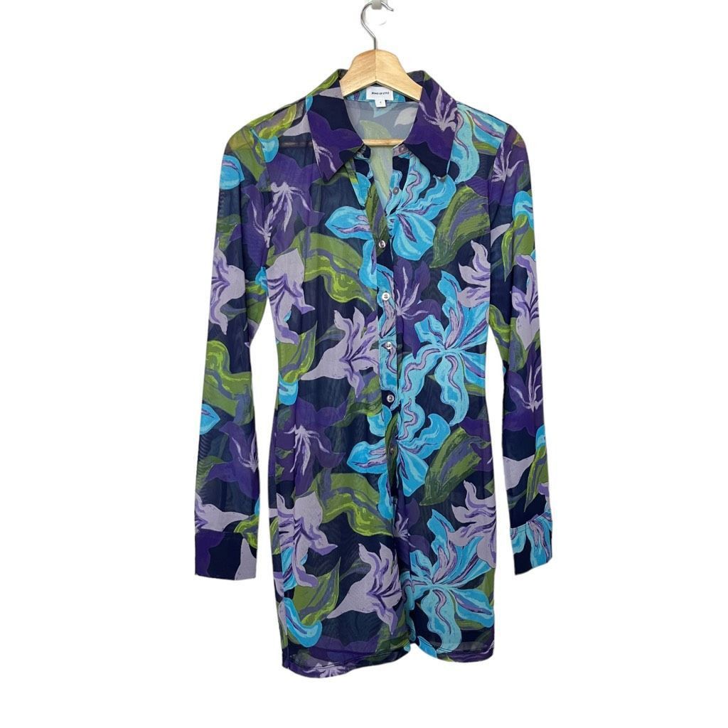 Song of Style Gianna Mini Dress in Kanha Floral Multi