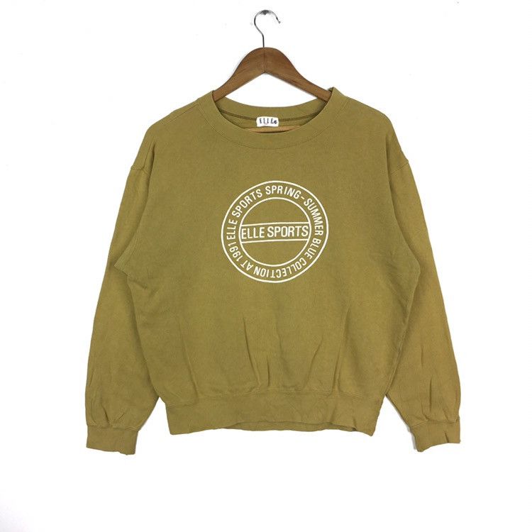 Vintage Elle sports Sweatshirt Casual Jumper Streetwear Pullover Size US M / EU 48-50 / 2 - 1 Thumbnail
