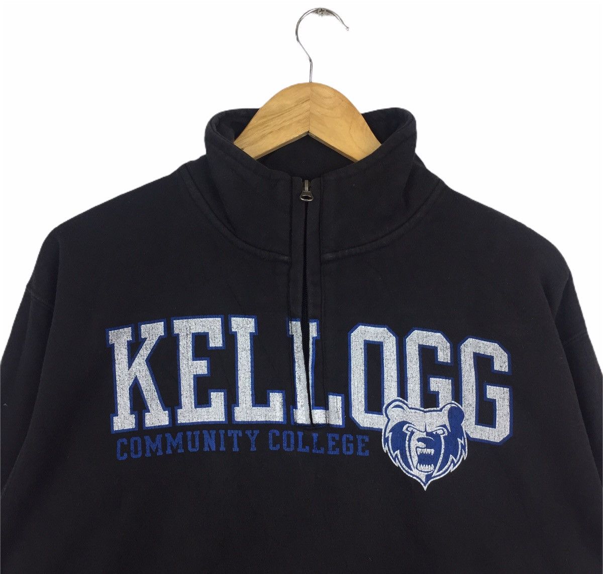 Vintage Vintage kellog comunity collage Sweatshirt Casual Jumper Size US L / EU 52-54 / 3 - 2 Thumbnail