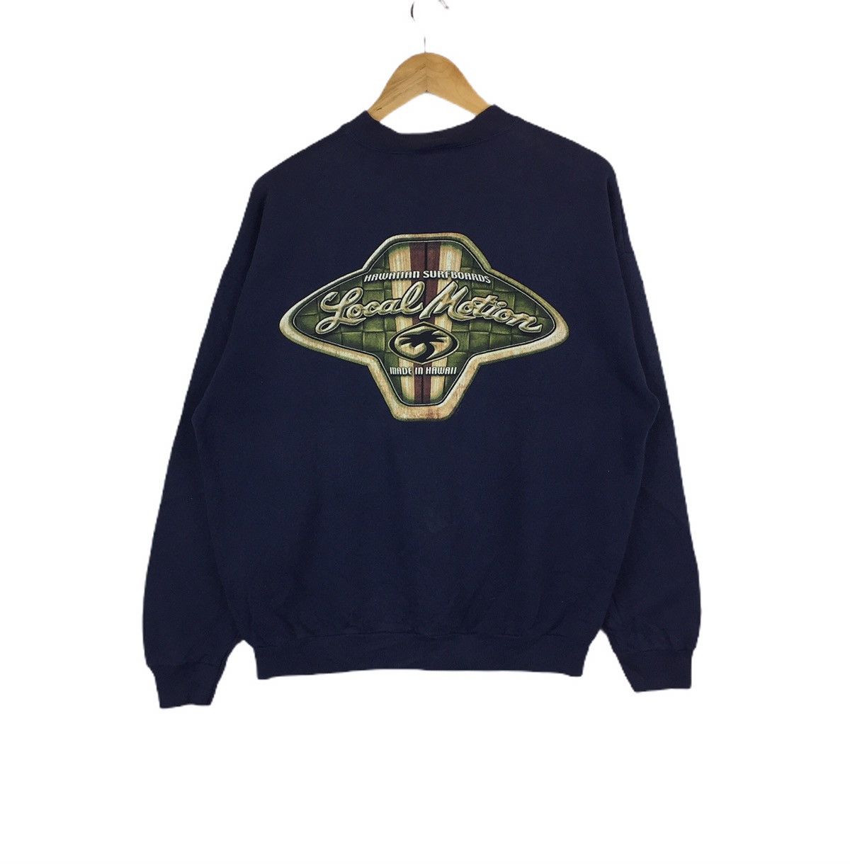Vintage Vintage hawaiian local motion surf Sweatshirt Casual Jumper Size US L / EU 52-54 / 3 - 1 Thumbnail