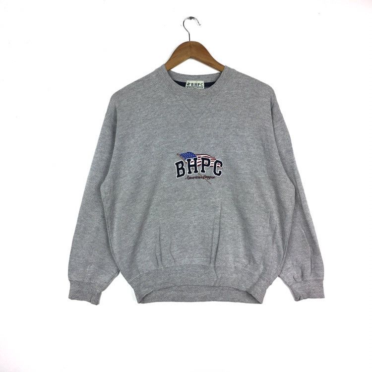 Beverly Hills Polo Club BHPC Sweatshirt Casual Jumper Streetwear Pullover Size US M / EU 48-50 / 2 - 1 Thumbnail
