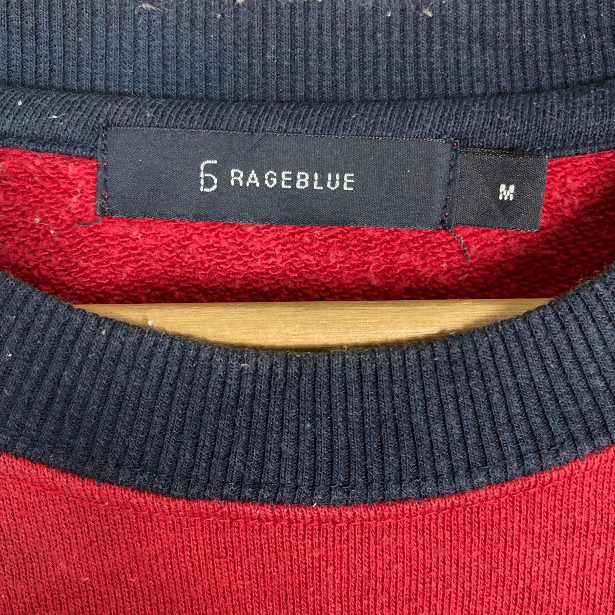 RAGEBLUE Vintage Rage Blue Multicolour Pullover Jumper Sweatshirt Size US M / EU 48-50 / 2 - 6 Thumbnail