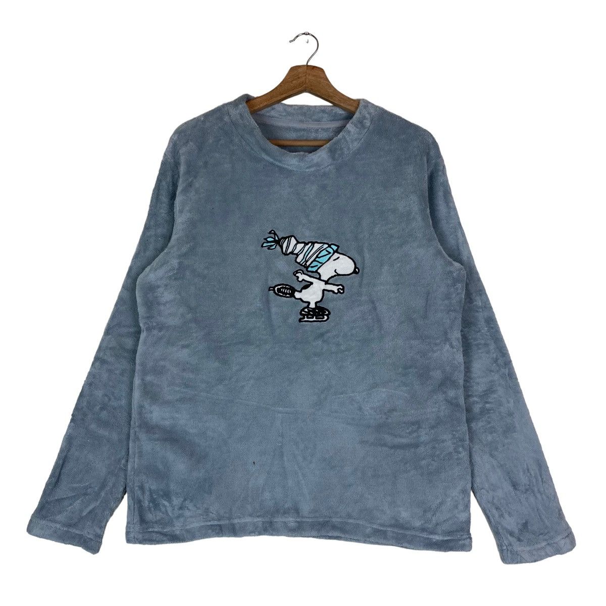 Japanese Brand GU Collab Peanuts Pullover Jumper Fleece