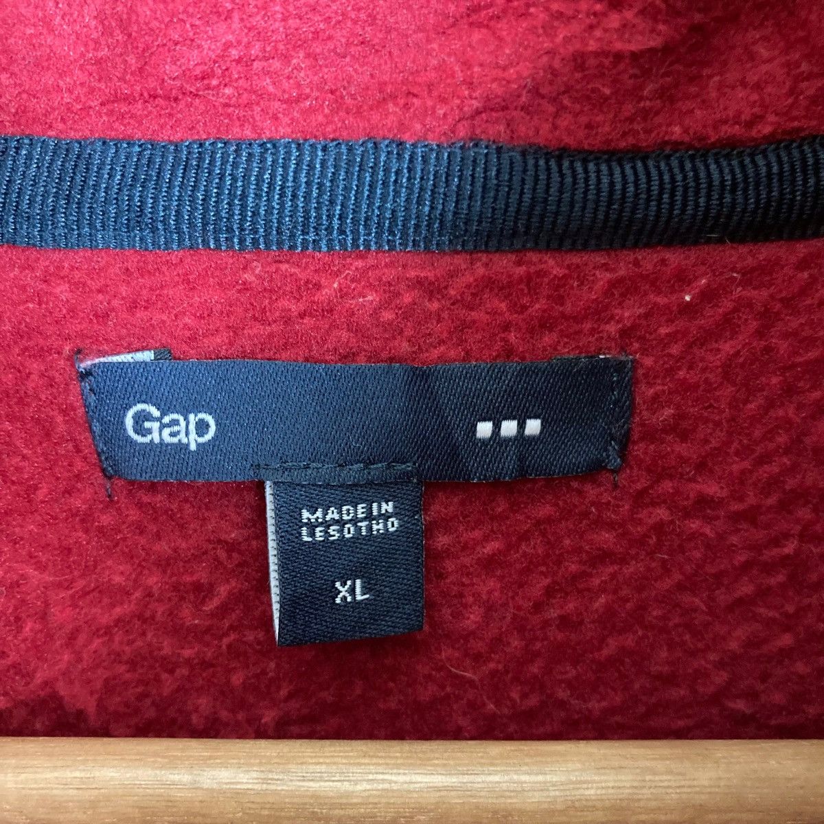 Gap Vintage GAP Quarter Zip Pullover Jumper Fleece Sweatshirt Size US XL / EU 56 / 4 - 6 Thumbnail