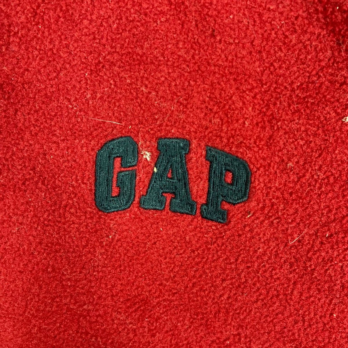 Gap Vintage GAP Quarter Zip Pullover Jumper Fleece Sweatshirt Size US XL / EU 56 / 4 - 4 Thumbnail