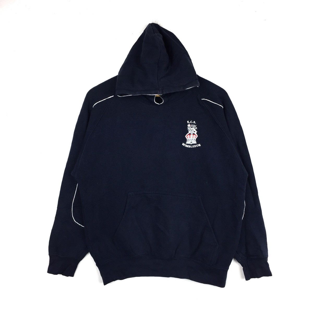 Vintage Vintage wimbledon Sweatshirt Hoodie Casual Jumper Sportwear Size US M / EU 48-50 / 2 - 1 Thumbnail