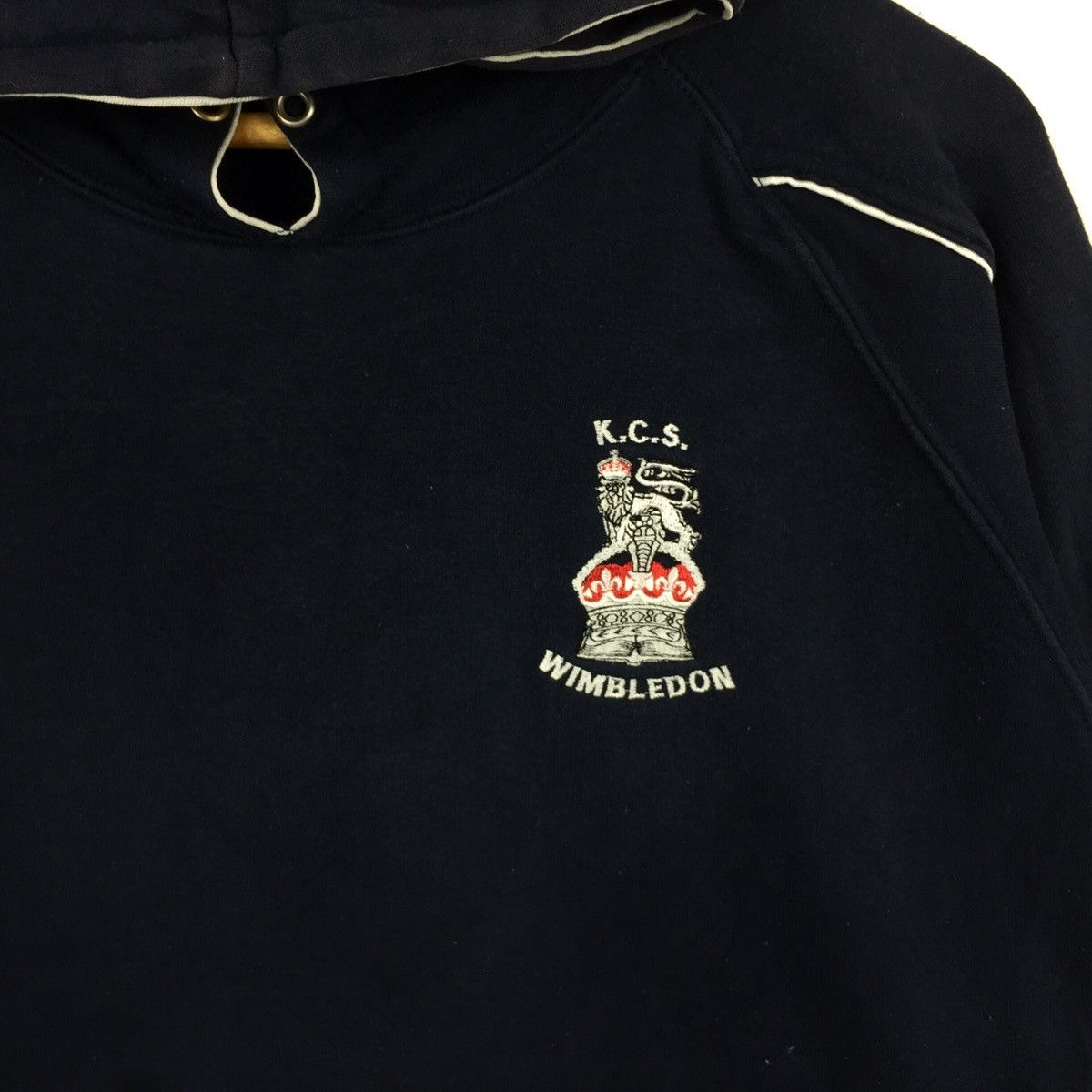 Vintage Vintage wimbledon Sweatshirt Hoodie Casual Jumper Sportwear Size US M / EU 48-50 / 2 - 2 Thumbnail