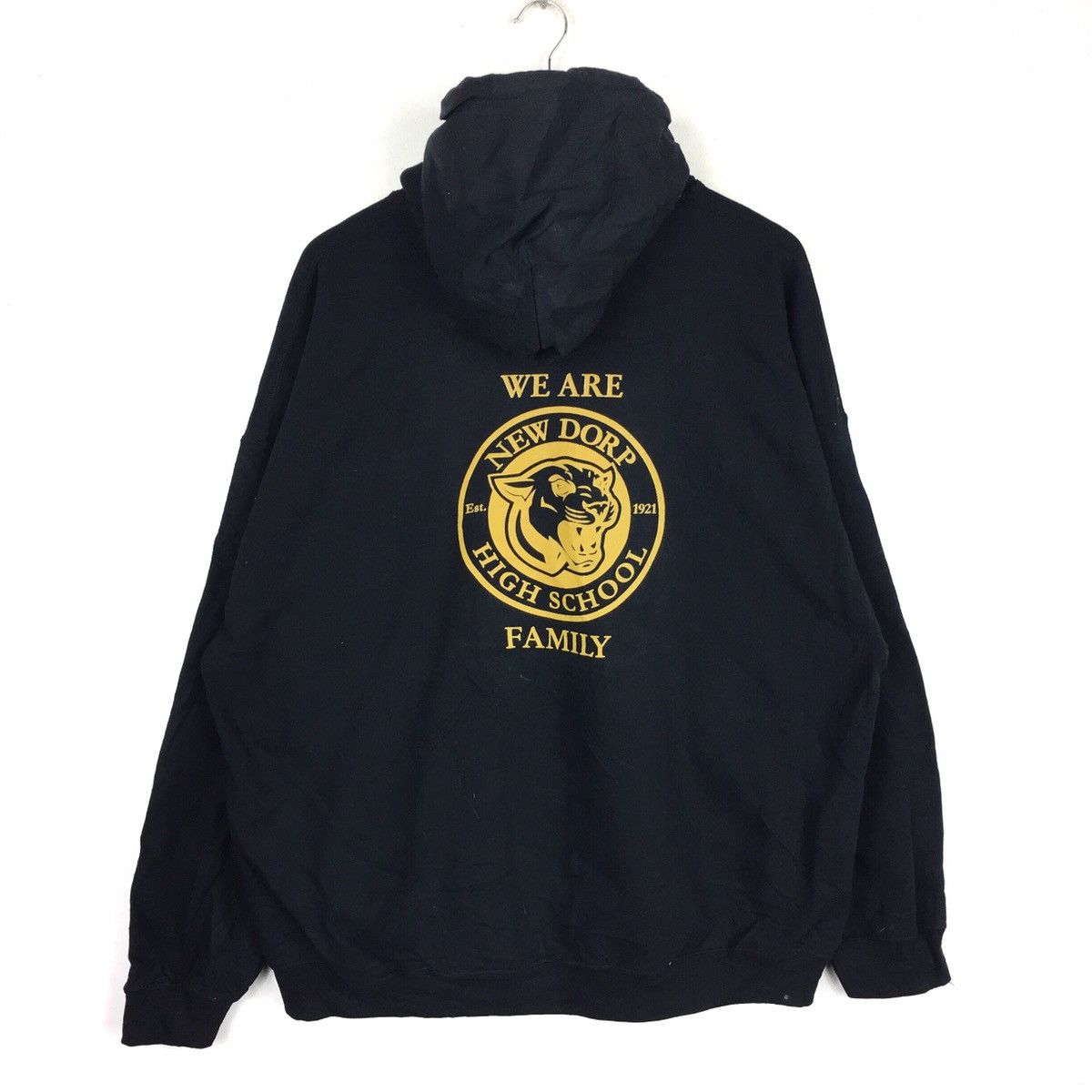 Vintage Vintage new drop high school sweatshirt hoodie Size US XL / EU 56 / 4 - 4 Thumbnail