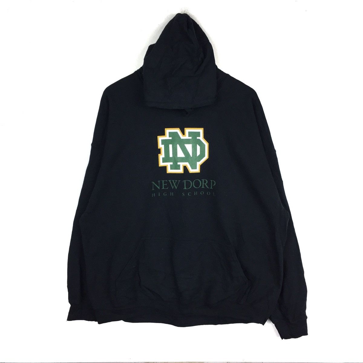Vintage Vintage new drop high school sweatshirt hoodie Size US XL / EU 56 / 4 - 1 Thumbnail