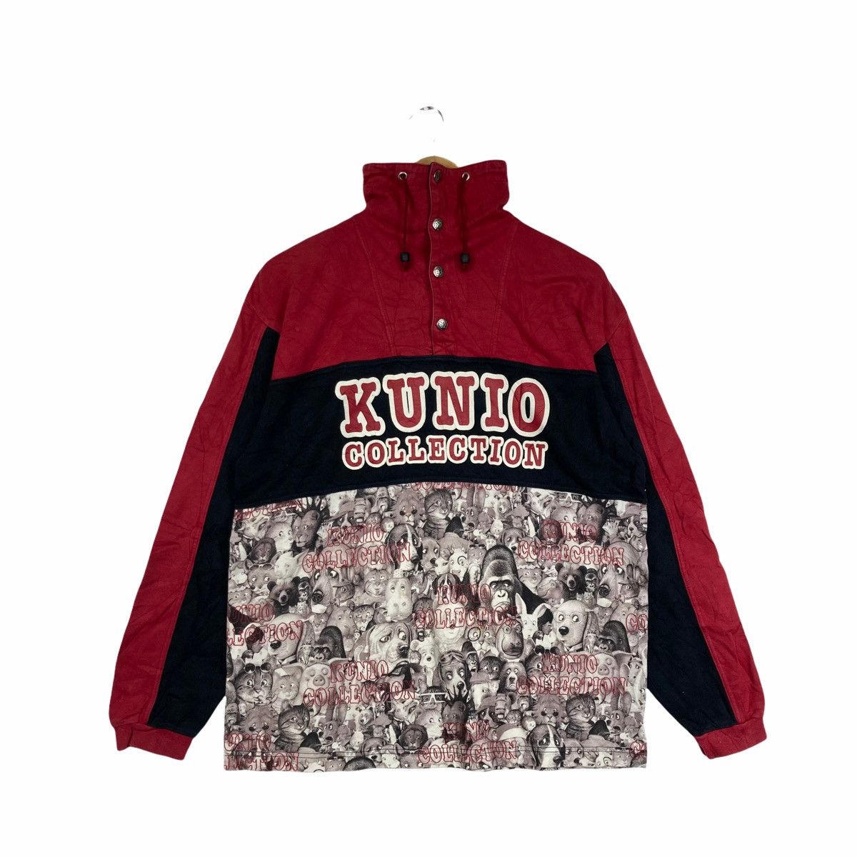 Japanese Brand Vintage Kunio sweatshirt casual Jumper pullover Size US L / EU 52-54 / 3 - 1 Thumbnail