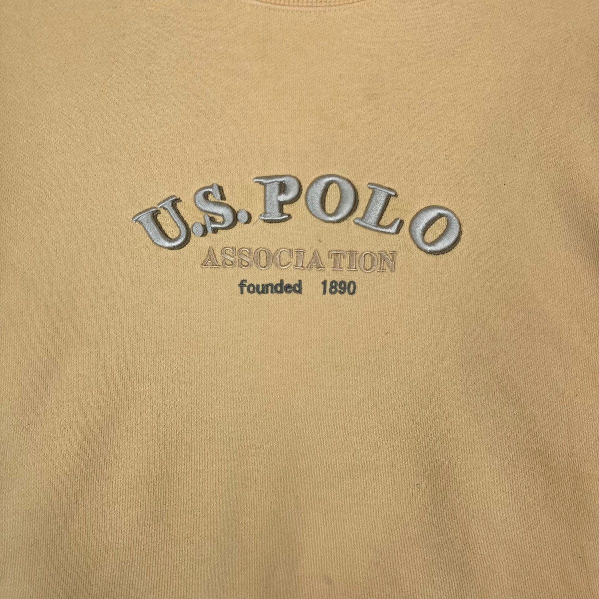 U.S. Polo Assn. Vintage USPA US Polo Association Pullover Jumper Sweatshirt Size US L / EU 52-54 / 3 - 4 Thumbnail