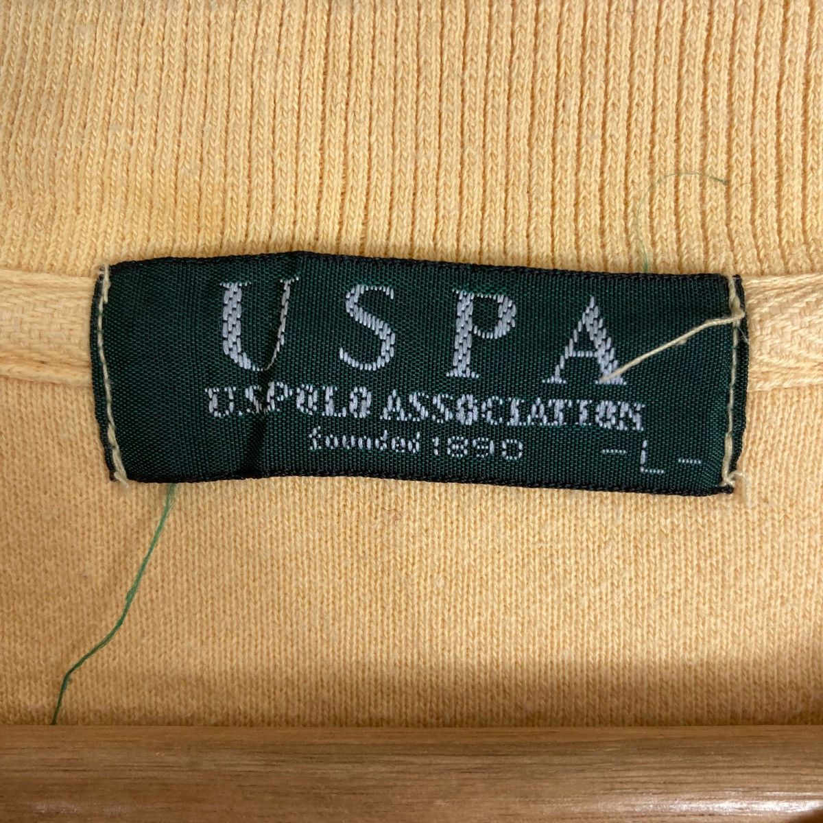 U.S. Polo Assn. Vintage USPA US Polo Association Pullover Jumper Sweatshirt Size US L / EU 52-54 / 3 - 6 Thumbnail