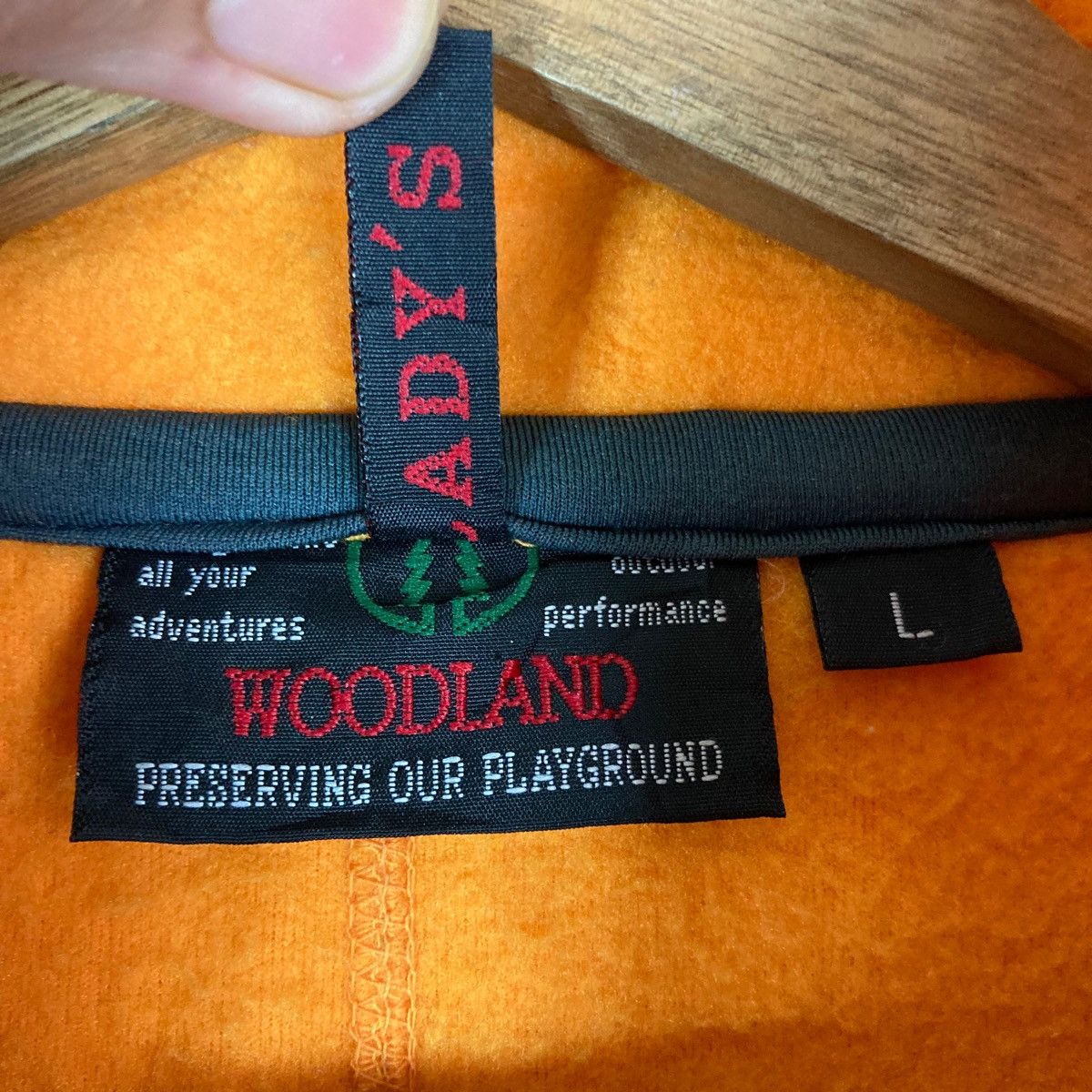 Woodlands Vintage Woodland Lady’s Apparel Quarter Zip Pullover Jumper Size L / US 10 / IT 46 - 6 Thumbnail