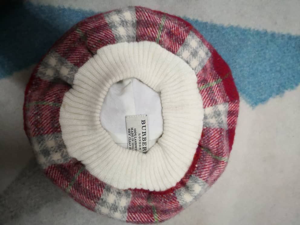 Burberry Burberry Checkered Wool Beanie for kids Size ONE SIZE - 4 Thumbnail