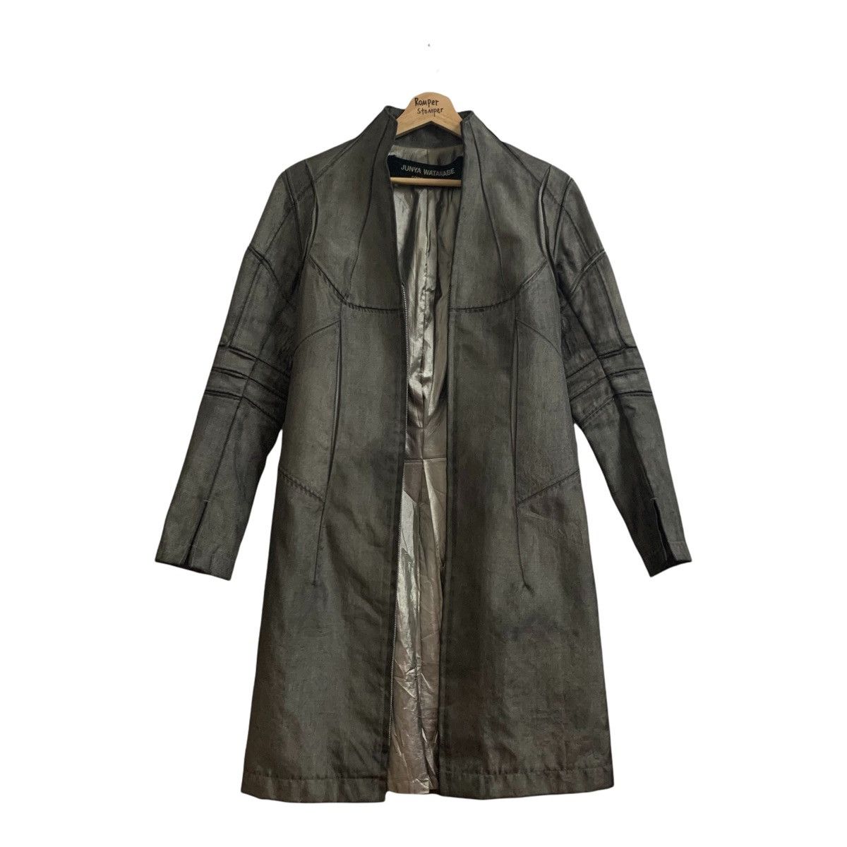 Comme des Garcons 🔥FW1995 Junya Watanabe CDG Deconstructed Overcoat Size S / US 4 / IT 40 - 4 Thumbnail