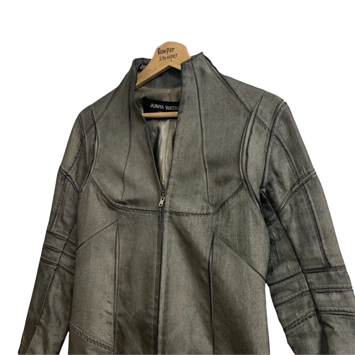 Comme des Garcons 🔥FW1995 Junya Watanabe CDG Deconstructed Overcoat Size S / US 4 / IT 40 - 9 Thumbnail