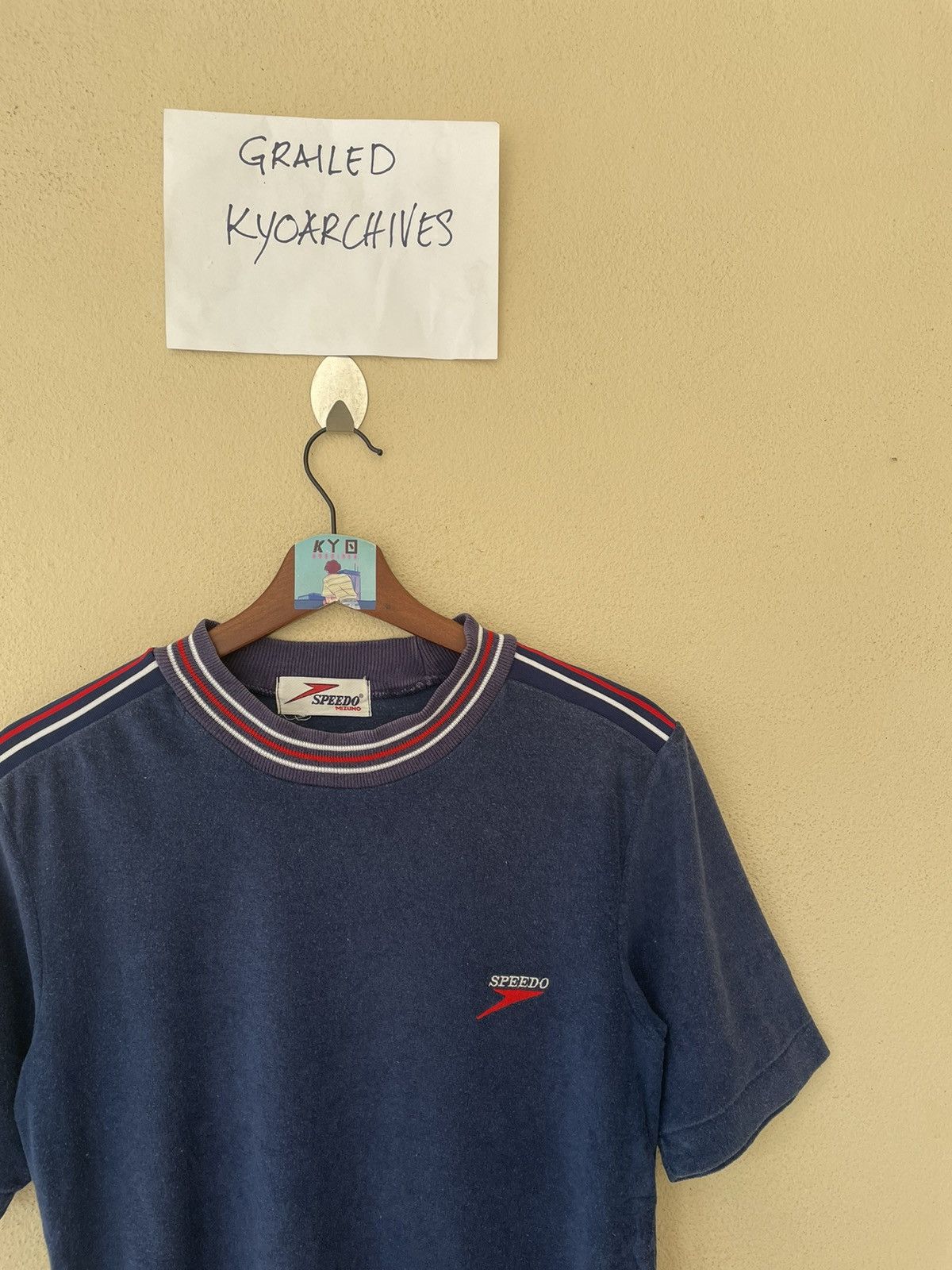 Mizuno × Speedo × Vintage VINTAGE SPEEDO VELVET SHIRT Size US M / EU 48-50 / 2 - 3 Thumbnail