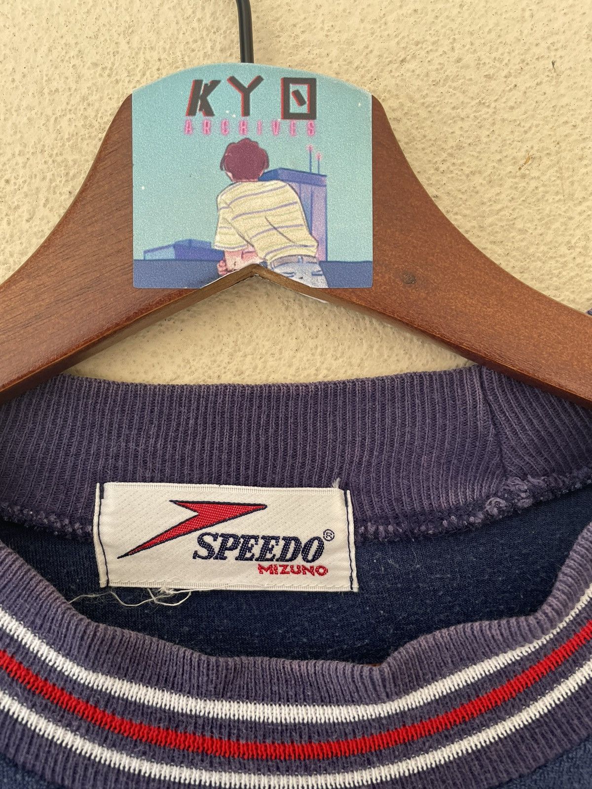 Mizuno × Speedo × Vintage VINTAGE SPEEDO VELVET SHIRT Size US M / EU 48-50 / 2 - 8 Thumbnail