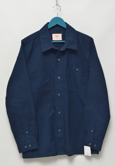 Folk FOLK NEW! Cotton Work Heavy Overshirt Made in Bangladesh | Grailed