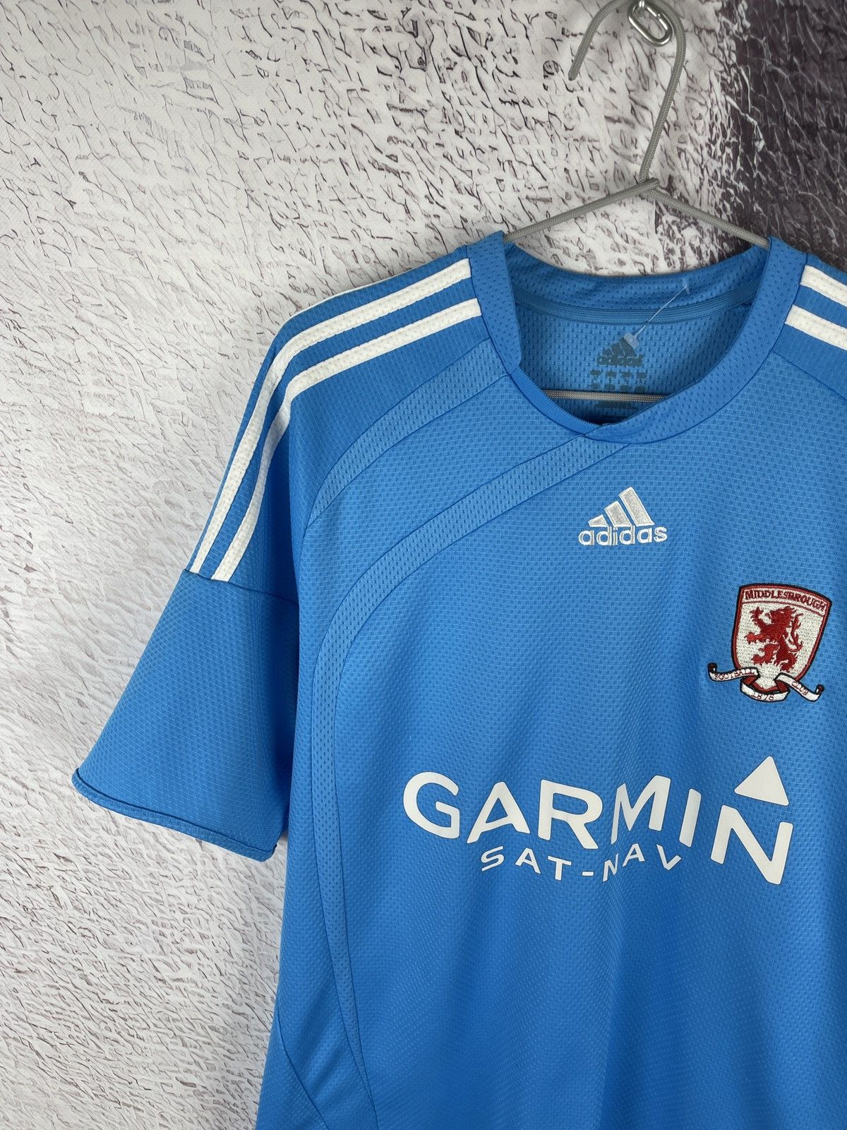 Adidas Adidas Middlesbrough 2009 2010 away soccer jersey football Size US L / EU 52-54 / 3 - 2 Thumbnail