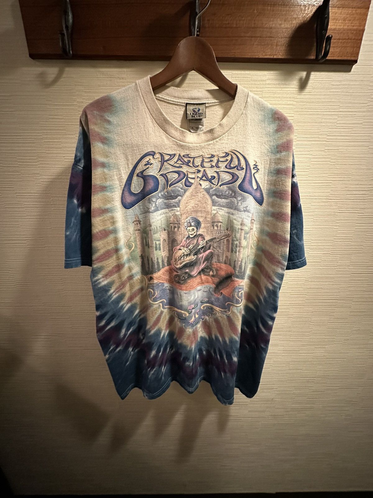 image of Band Tees x Grateful Dead Vintage Y2K Grateful Dead in Tye Dye, Men's (Size 2XL)