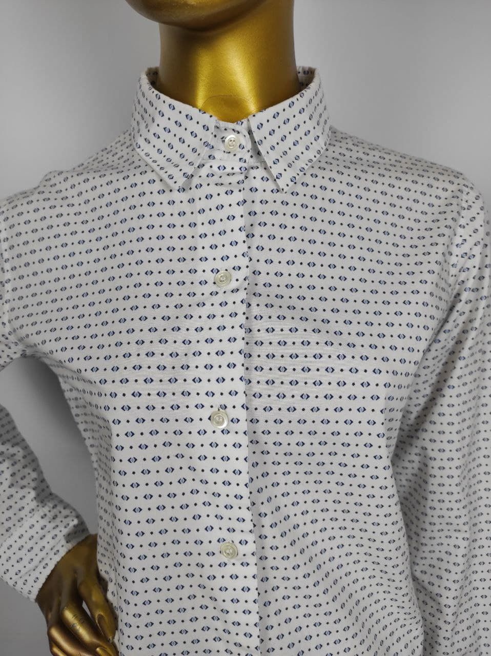 agnes b. Agnes B Paris Iconic Basic Shirt Long Sleeve Size 40 Size M / US 6-8 / IT 42-44 - 2 Thumbnail