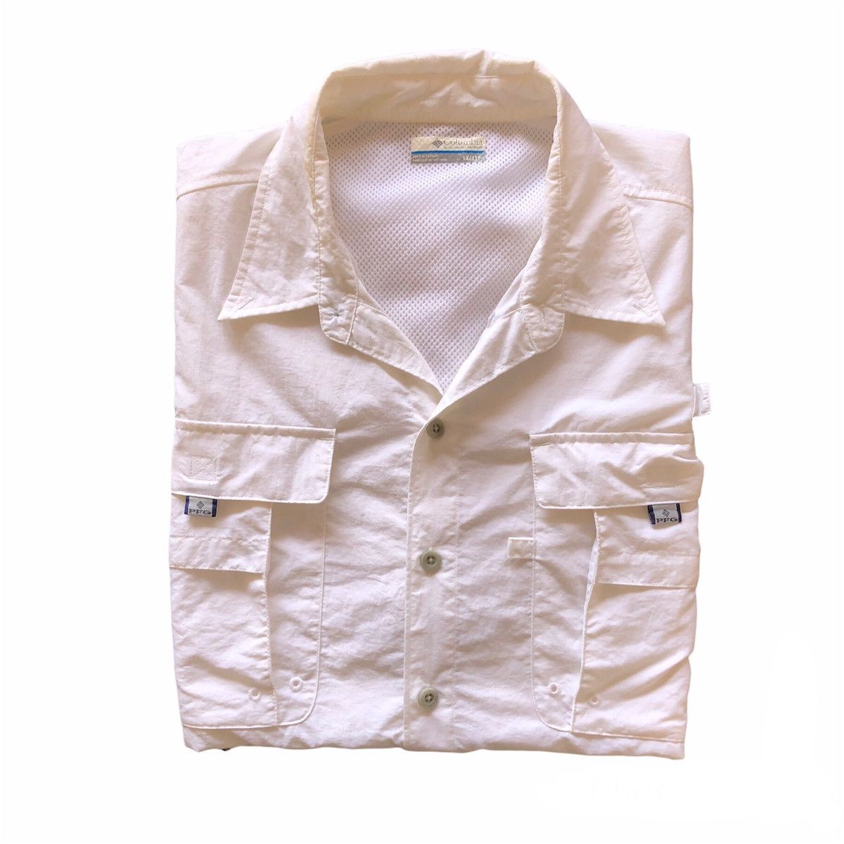 Columbia Performance Fishing Gear Rayon Shirt Oversize