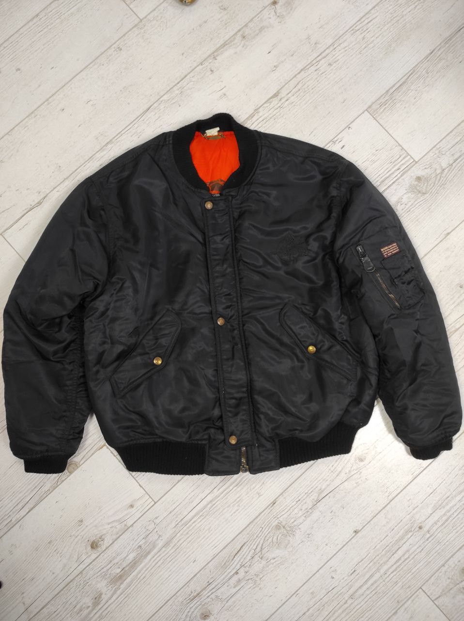 Other Mash Military Vintage Air Bomber Jacket Size L Size US L / EU 52-54 / 3 - 1 Thumbnail