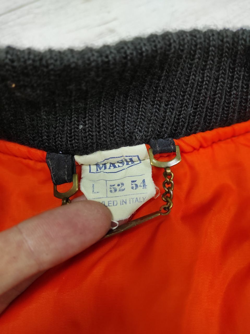 Other Mash Military Vintage Air Bomber Jacket Size L Size US L / EU 52-54 / 3 - 8 Thumbnail