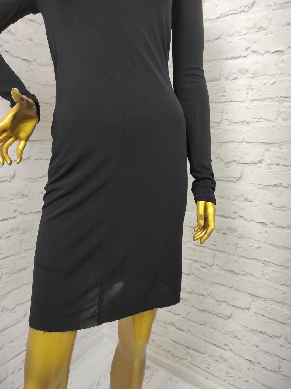 Alexander Wang T by Alexander Wang Matte Mini Dress Draped Cowl Back Size S Size S / US 4 / IT 40 - 7 Thumbnail