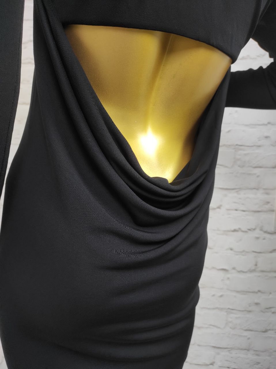 Alexander Wang T by Alexander Wang Matte Mini Dress Draped Cowl Back Size S Size S / US 4 / IT 40 - 10 Thumbnail