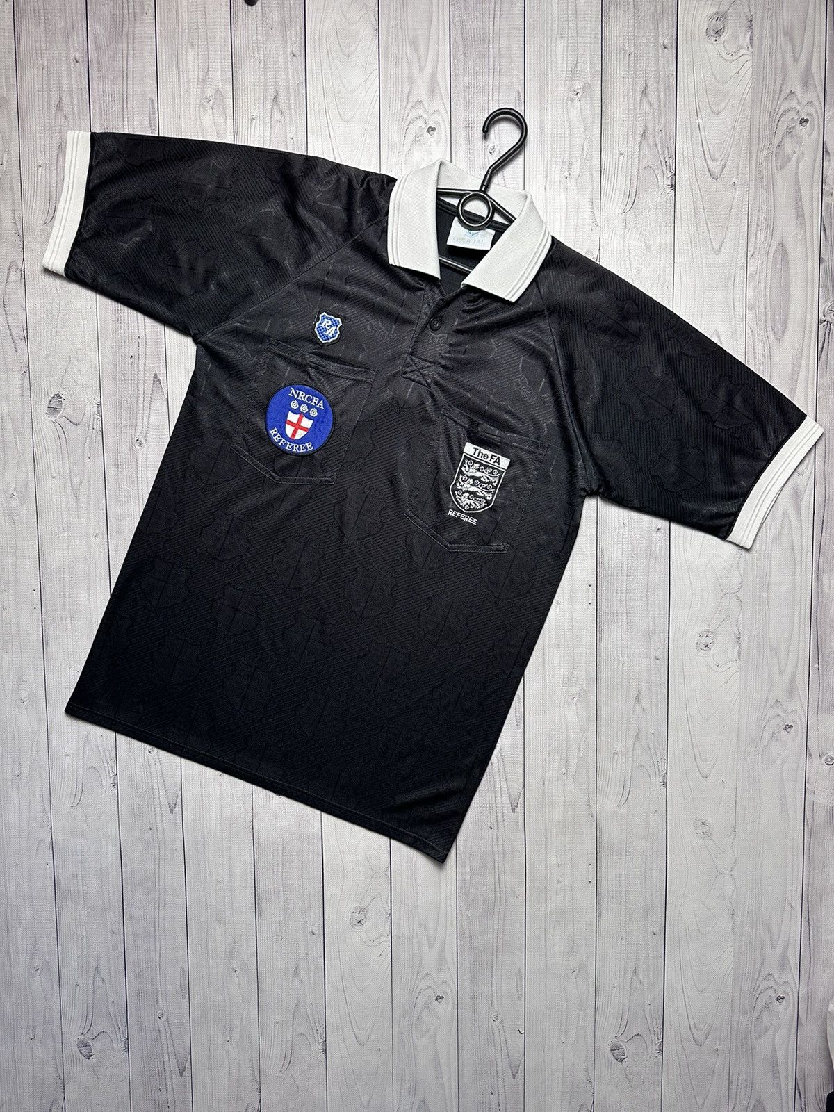 Vintage Rugby England referee jersey size M NRCFA
