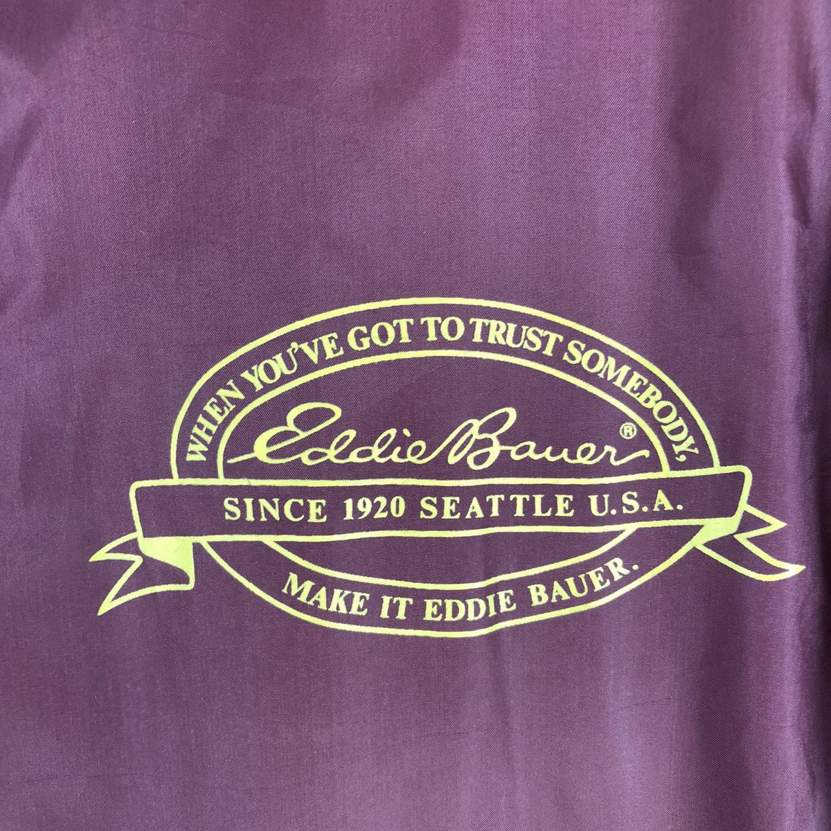 Eddie Bauer Vintage 80's Eddie Bauer Coach Jacket Front Snap Button Size US XXL / EU 58 / 5 - 7 Thumbnail