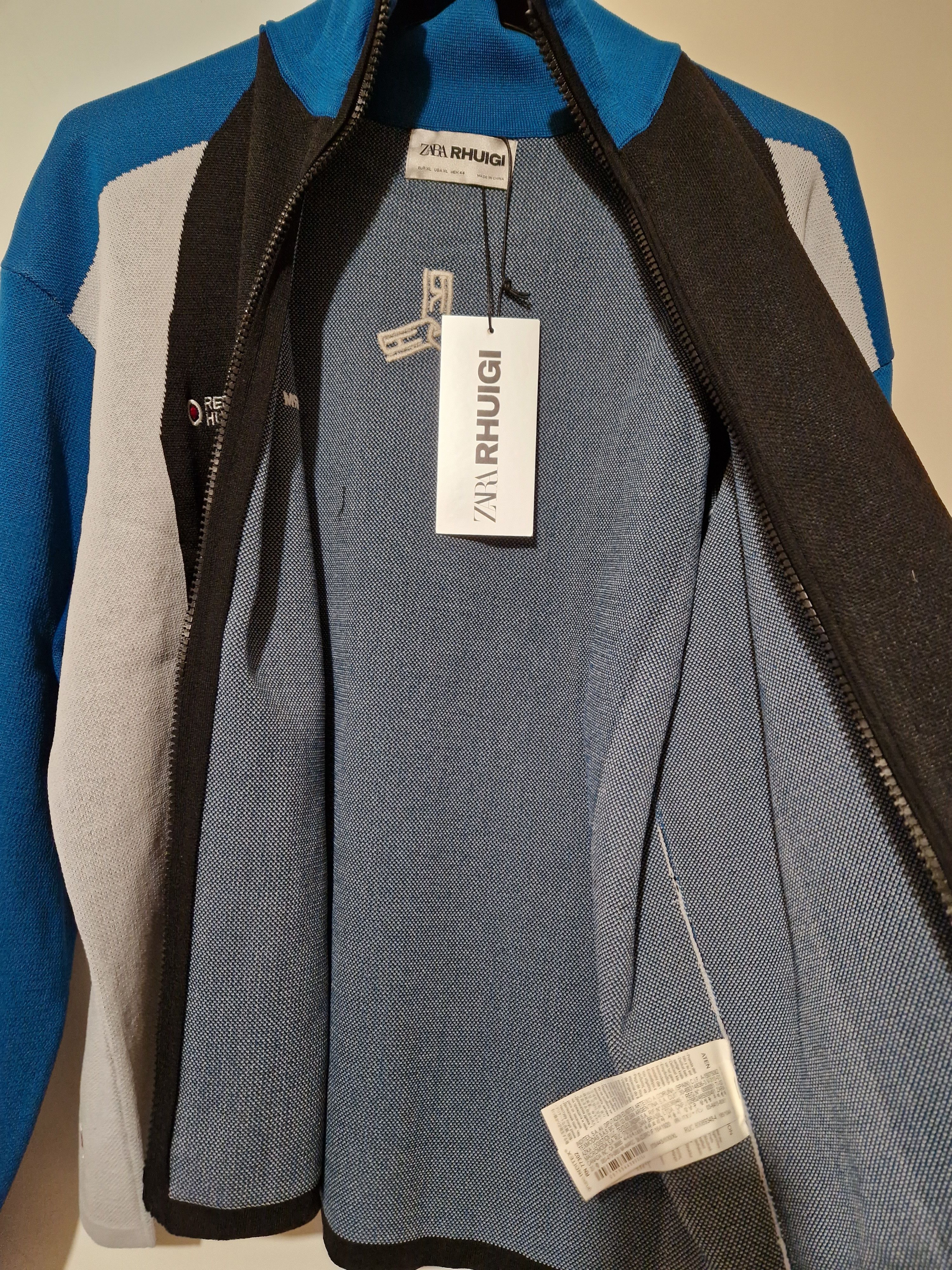 Rhude × Zara Knit Zip Up Sweatshirt Rhude x Zara Rhuigi Size US XL / EU 56 / 4 - 8 Thumbnail